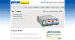 Desktop Screenshot of cuadra.in